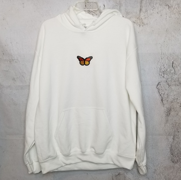Tops - Butterfly Patch Hoodie